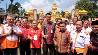 Penjabat Bupati Muarojambi Hadiri Puncak Hari Waisak Bersama di Candi Muarojambi