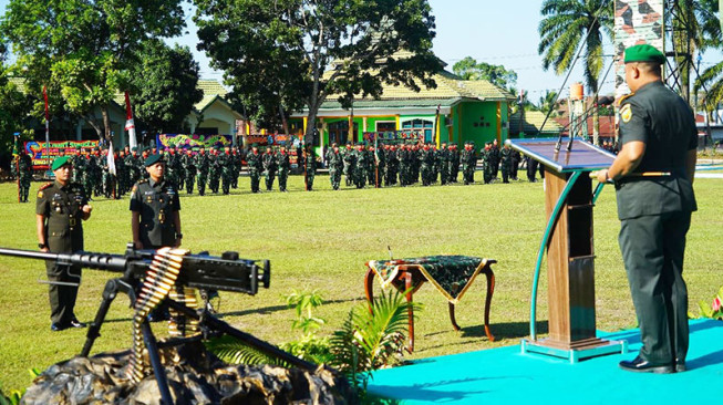 Mayor Inf Dwi Djunaidi Mulyono Pimpin Yonif Raider 142/KJ, Letkol Inf Esnan Haryadi Naik Jadi Dandodiklatpur Rindam II/Sriwijaya