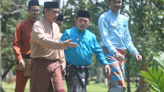 Sedekah Adat Empat Lawang Sejarangan Dibuka Gubernur Jambi. PJ Bupati Bacyuni: Upaya Promosi Wisata Muaro Jambi ke Tingkat Nasional dan Mancanegara.