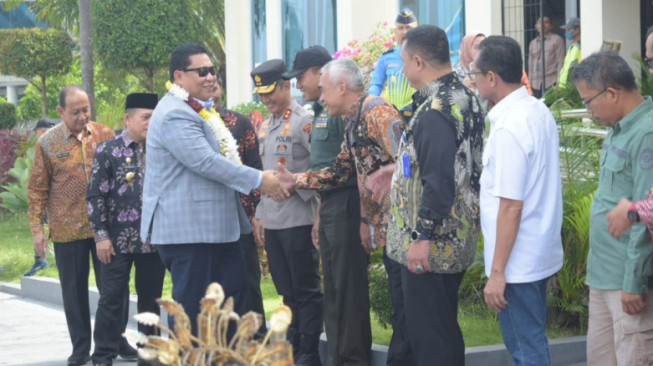 Resmikan Gedung BNN Provinsi Jambi, Petrus: Terima Kasih, Pak Gubernur…