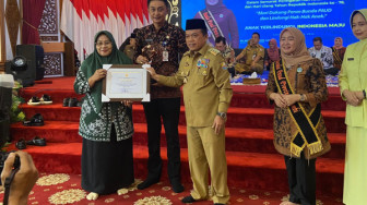 Al Haris Serahkan 9 Penghargaan Kota Layak Anak