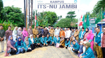 Resmikan ITS NU Jambi, Abdullah Sani Minta Ikut Mencerdaskan Masyarakat