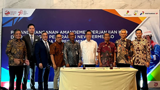 Tingkatkan Produksi Migas, PEP Tandatangani Amandemen Perjanjian Kerja Sama Operasi