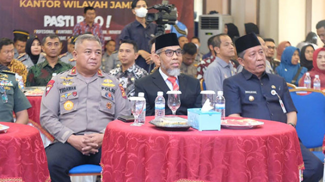 Brigjen Pol Yudawan Roswinarso Hadiri Pelepasan Purna Bhakti Kakanwil Kemenkumham Provinsi Jambi