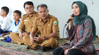 Faradillah Zahara Targetkan Semua Siswa SMP 7 Muarojambi Bisa Mengaji