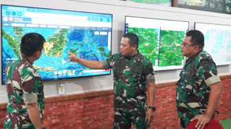 Wasev TMMD 117 di Bungo, Wairjenad Kasad Sempat Tinjau Posko Karhutla
