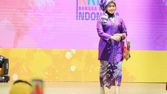 Hadiri Pameran Kerajinan Nusantara, Hesti Haris Ajak Cinta Produk Lokal Indonesia