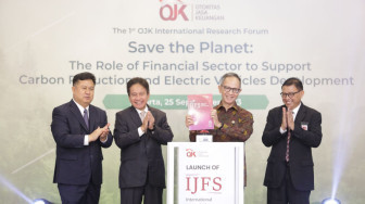 OJK Gelar Forum Riset Internasional dan Peluncuran Jurnal Ilmiah