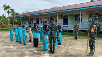 Sisi Lain TMMD di Tanjabtim, Diterima Baik Warga, Ada Tentara Ngajar Ngaji