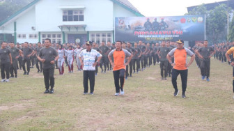 Polda Jambi dan Korem Garuda Putih Jaga Kekompakan