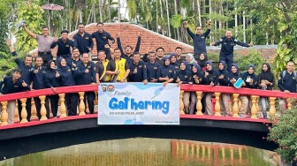 Sambut HUT 72 Humas Polri, Bidhumas Polda Jambi Gelar Family Gathering