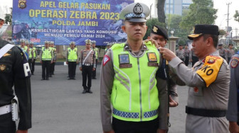 Teng… Polda Jambi Gelar Operasi Zebra, Patuhi Aturan Berlalu Lintas