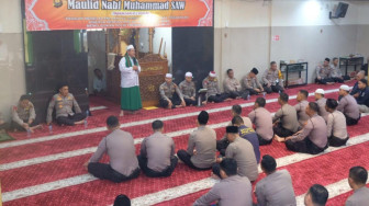 Polda Jambi Peringati Maulid Nabi Muhammad SAW