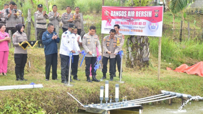 Atasi Kesulitan Air, Inovasi Polda Jambi dan Polres Bungo Luar Biasa