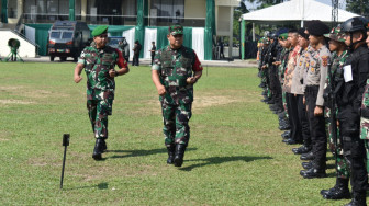 Danrem 042/Gapu Jamin Keamanan Wapres Saat Membuka STQH di Jambi