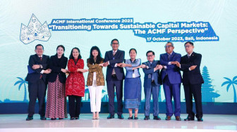 Dukung Pasar Modal Berkelanjutan, OJK Gelar ACMF International Conference 2023