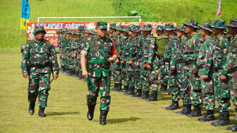 Tutup TMMD 118/2023, Danrem 042/Gapu Sampaikan Pesan Pangdam Sriwijaya