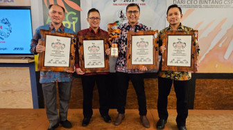 PHE Jambi Merang Terima Penghargaan Indonesia Best Social Responsibility Awards