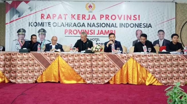 Rakerprov KONI Provinsi Jambi 2023 Sepakati Tiga Poin Penting