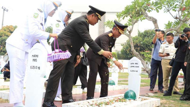 Kapolda Jambi Hadiri Ziarah Nasional, Wujud Sinergitas TNI - Polri