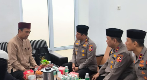 Silaturahmi dengan Kaops NCS Polri, UAS Serukan Masyarakat Jaga Ketertiban Jelang Pemilu