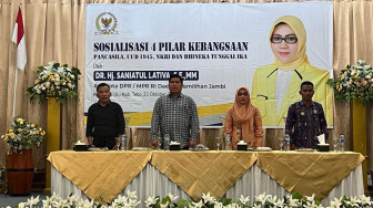 Saniatul Lativa Ajak Kades di Tebo Kawal Pancasila