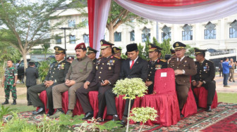 Wakapolda Jambi Ikuti Upacara Hari Pahlawan di Lapangan Kantor Gubernur