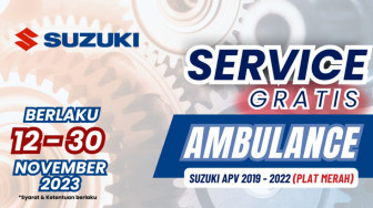 Peringati Hari Kesehatan, Ambulans Suzuki se-Indonesia Dapat Service Gratis