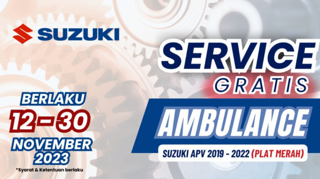Peringati Hari Kesehatan, Ambulans Suzuki se-Indonesia Dapat Service Gratis