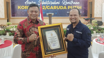 Brigjen TNI Supriono Pamitan, JMSI Jambi Terima Piagam Penghargaan