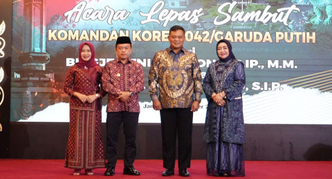 Al Haris Ajak Kolonel Rachmat Bersama Bangun Jambi
