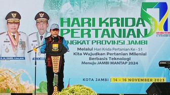 Sektor Pertanian Sumbangkan 1,9 Persen Pertumbuhan Ekonomi Jambi