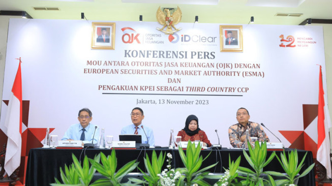 Nota Kesepahaman OJK - ESMA dan Pengakuan PT KPEI sebagai Third-Country Central Counterparty