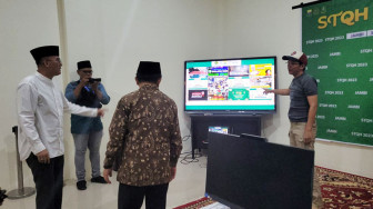 Gubenur Jambi Kunjungi Arena STQH Nasional 27 di Malam Final