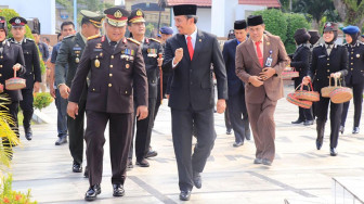 Wakapolda Jambi Ikuti Upacara Ziarah Makam Pahlawan