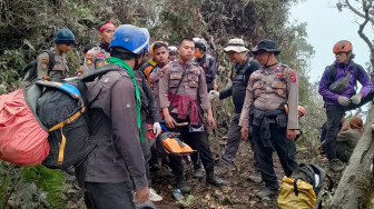 Pencarian Dihentikan : 52 Pendaki Selamat dan 23  Pendaki Meninggal Dunia