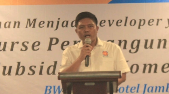Diklat Sinergisme Antara REI dan BTN, Ketua DPD REI Provinsi Jambi, Abror : Berbagi Pengetahuan, Sharing Pengalaman Serta Berbagi Strategi Marketing