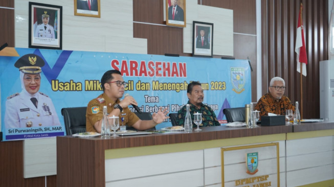 Perkuat Sinergi dan Kolaborasi, Pemkot Jambi Gelar Sarasehan Pemberdayaan UMKM