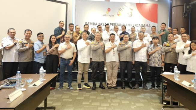 Polda Jambi dan SKK Migas Sumbagsel Bahas Kerja Sama di Bogor