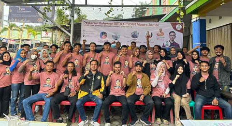 BETA GIBRAN Muaro Jambi Siap Memenangkan Prabowo-Gibran Satu Putaran