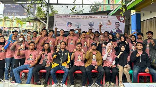 BETA GIBRAN Muaro Jambi Siap Memenangkan Prabowo-Gibran Satu Putaran
