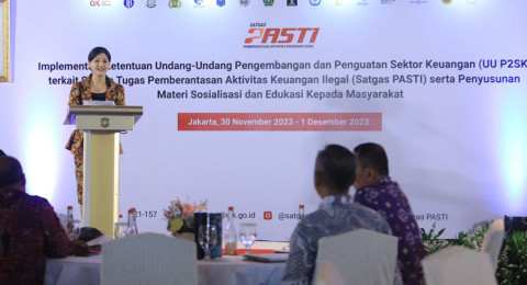 Satgas PASTI Perkuat Koordinasi Pemberantasan Aktivitas Keuangan Ilegal