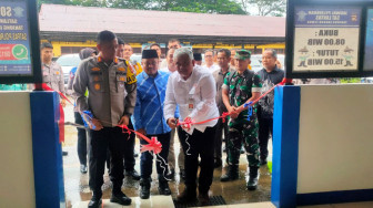 Ruang Pelayanan Terintegrasi Polres Tanjabtim Bantuan PetroChina Diresmikan