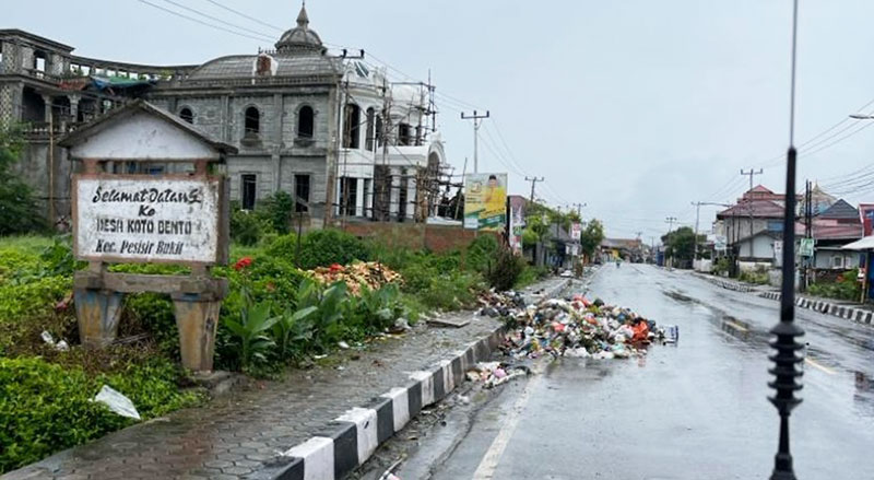 Sampak dibuang sembarangan