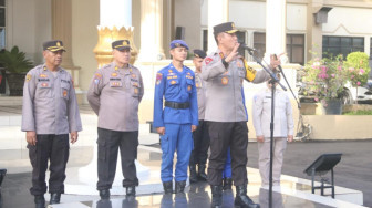 Pimpin Apel Perdana di Tahun 2024, Ini Pesan Kapolda Jambi