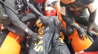 Tim Penyelam Basarnas Temukan Siswanto di Dasar Sungai