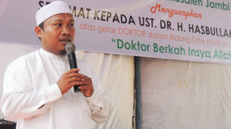 Ustaz DR Hasbullah Puji Al Haris Tegas Larang Angkutan Batu Bara Pakai Jalan Umum