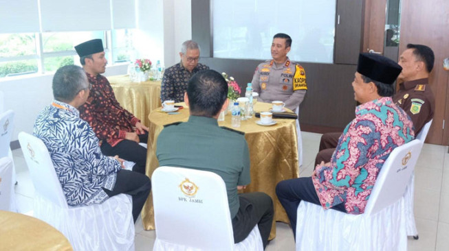 Kapolda Jambi Harap BPK Terus Beri Arahan Pengelolaan Keuangan Negara