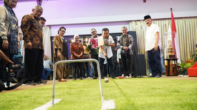 Tournament International Gateball Gubernur Jambi Cup III Diikuti Atlet India dan Thailand