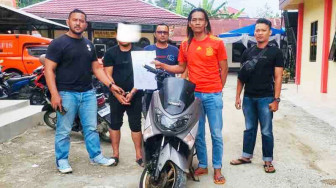 Satreskrim Polres Kerinci Tangkap Pencuri Motor dari Sumatra Barat